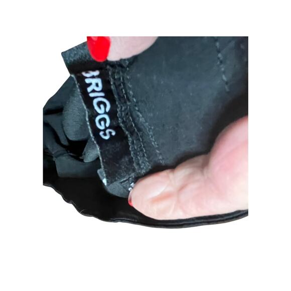 Briggs pull on lace hem stretch capris size 18 Excellent Elastic waist comfy - Picture 5 of 7